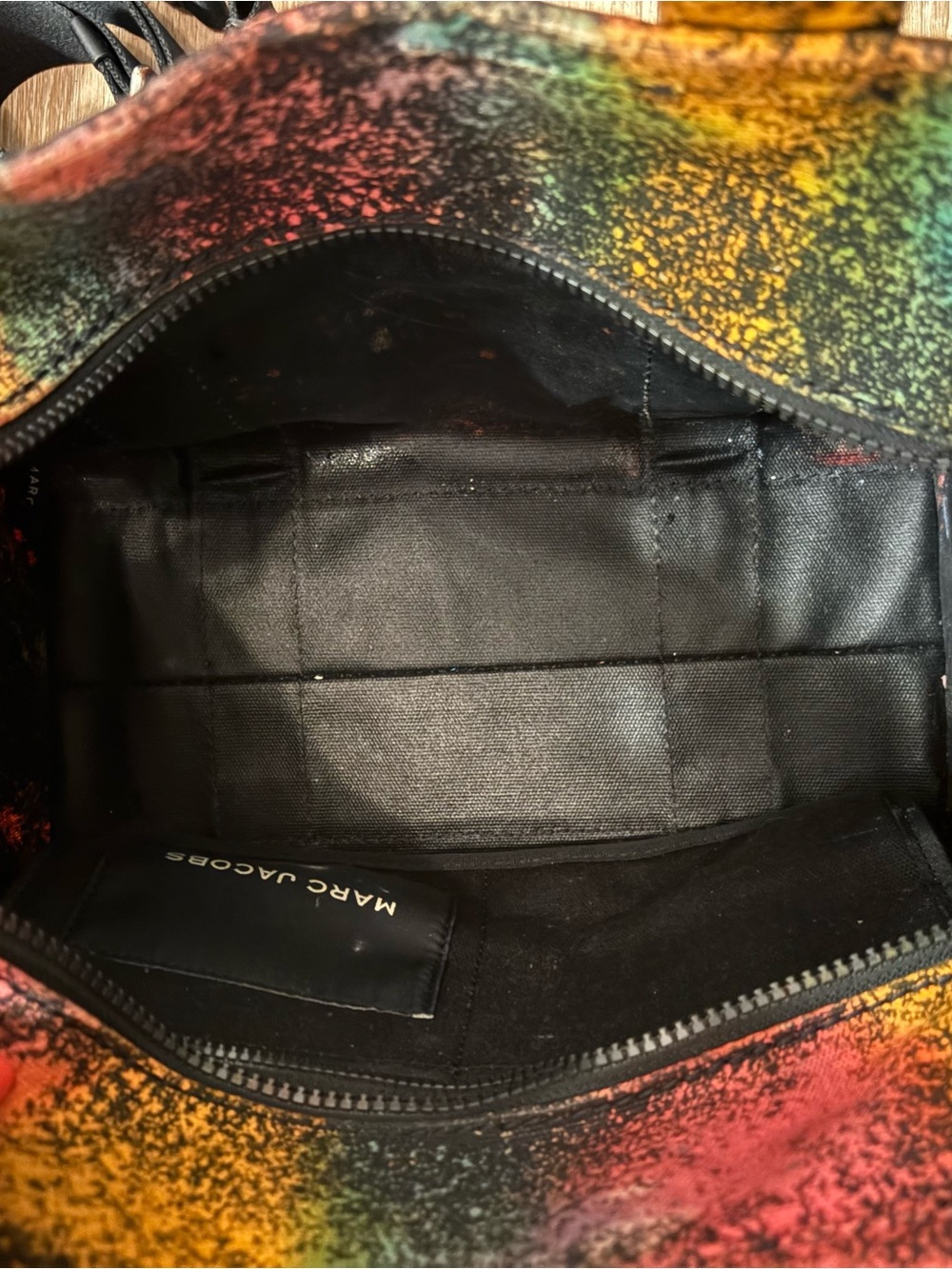 Marc Jacobs Medium Cosmic Splatter The Tote Bag - Picture 8 of 10